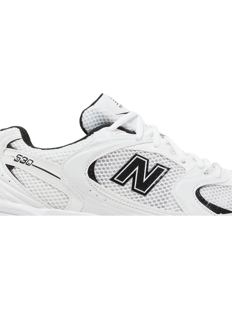 Кроссовки New Balance 530 White Black — изображение 2 из 9, белый