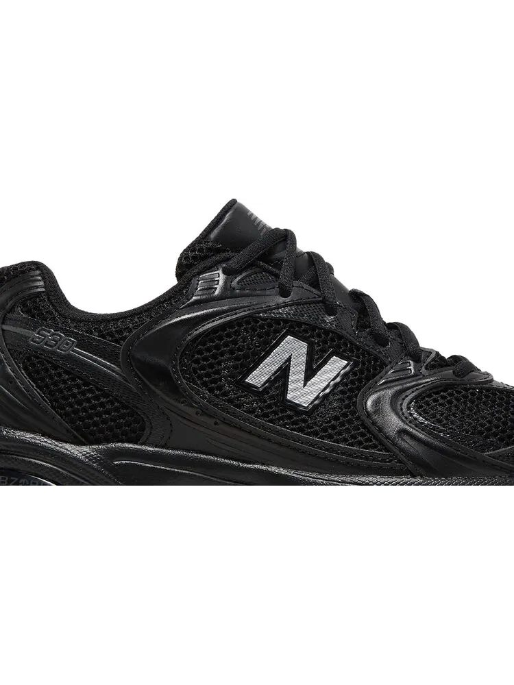 Кроссовки New Balance 530 Retro 'Black' — изображение 2 из 8, черный