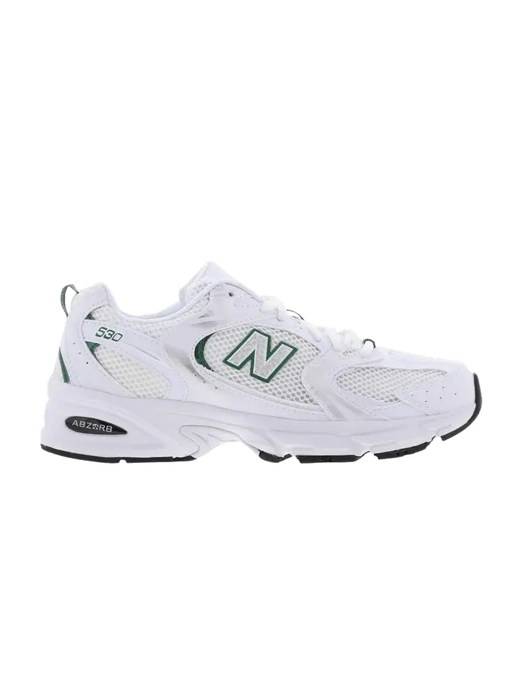 Кроссовки New Balance 530 'White Green' — изображение 1 из 1, белый
