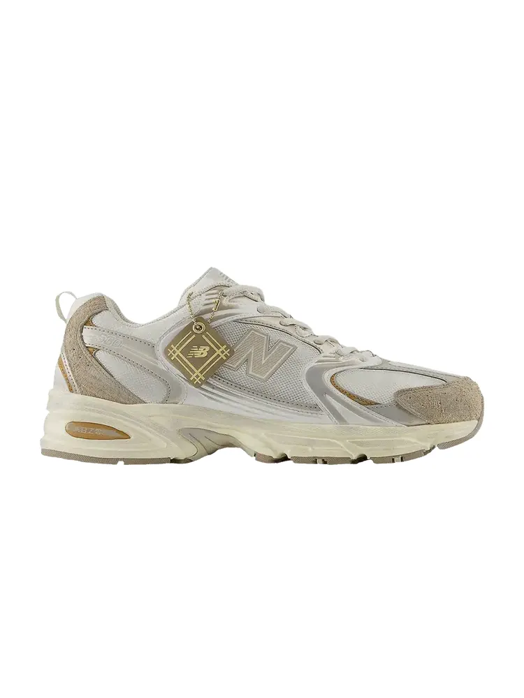 Кроссовки New Balance 530 White Light Khaki — изображение 1 из 1, белый светлый хаки