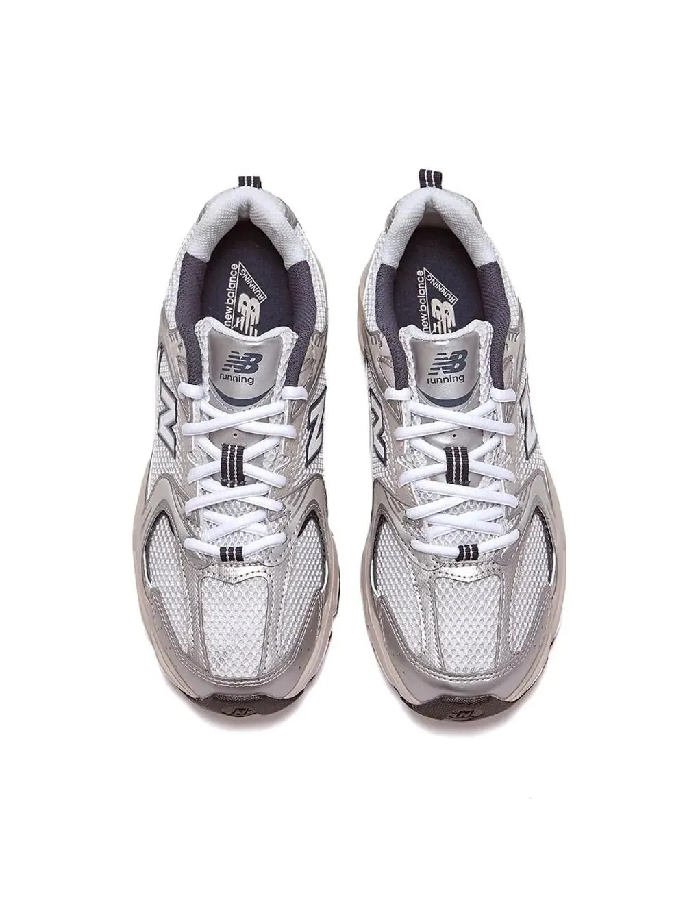 Кроссовки New Balance 530 Steel Grey — изображение 4 из 7, серый/серебристый