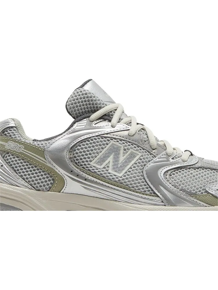 Кроссовки New Balance 530 'Silver Khaki' — изображение 2 из 8, серебряный