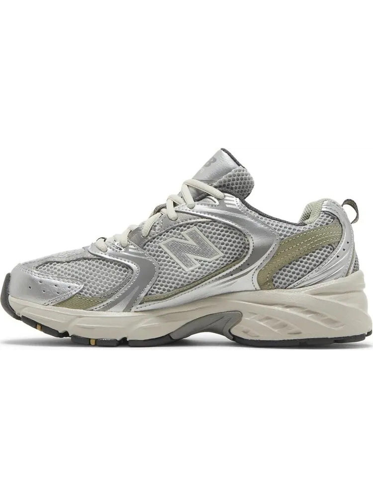 Кроссовки New Balance 530 'Silver Khaki' — изображение 3 из 8, серебряный