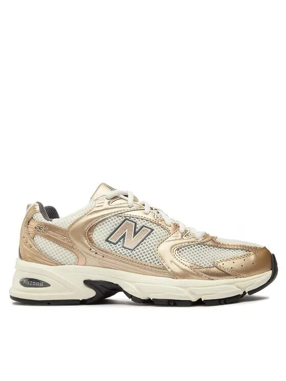 Кроссовки New Balance 530 — изображение 1 из 4, золотой металлик/белый