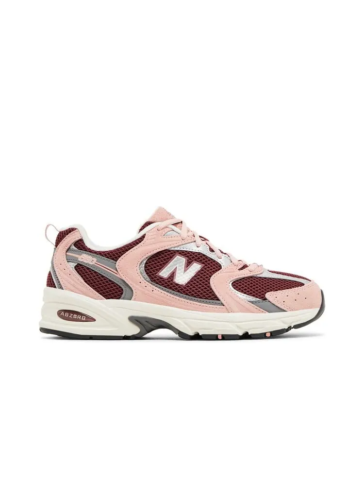 Кроссовки New Balance 530 Pink Moon Washed Burgundy — изображение 1 из 6, розовый бордовый