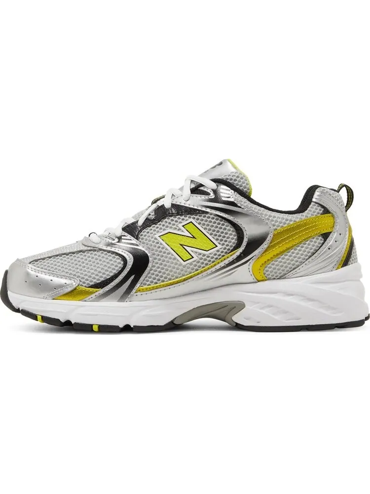 Кроссовки New Balance 530 Retro 'Silver Yellow' — изображение 3 из 8, серебряный