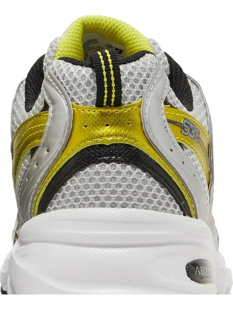 Кроссовки New Balance 530 Retro 'Silver Yellow' — изображение 7 из 8, серебряный