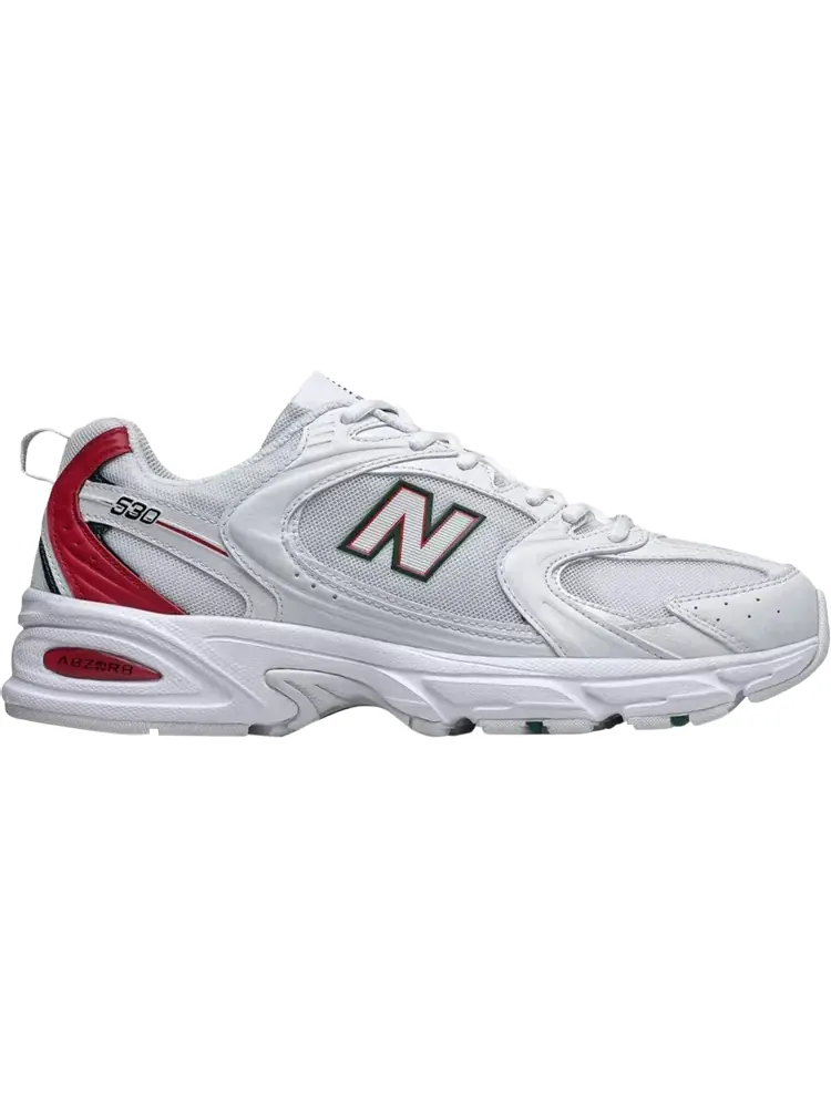 Кроссовки New Balance 530 'White Red' — изображение 1 из 1, белый