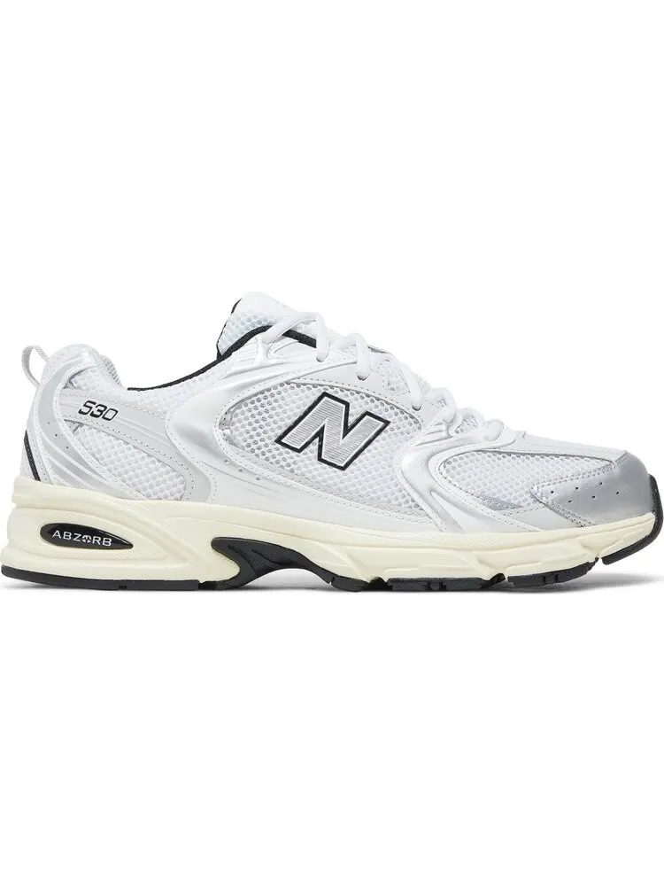 Кроссовки New Balance 530 — изображение 2 из 4, серебристый