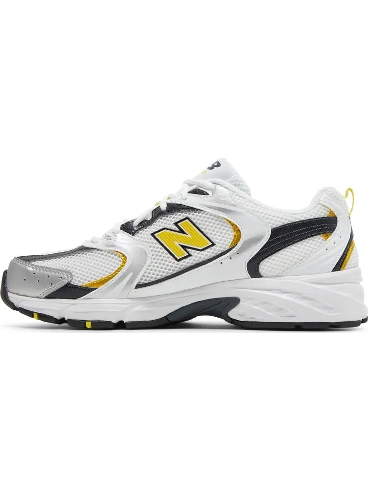 Кроссовки New Balance 530 'Munsell White Citra Yellow' — изображение 3 из 8, белый