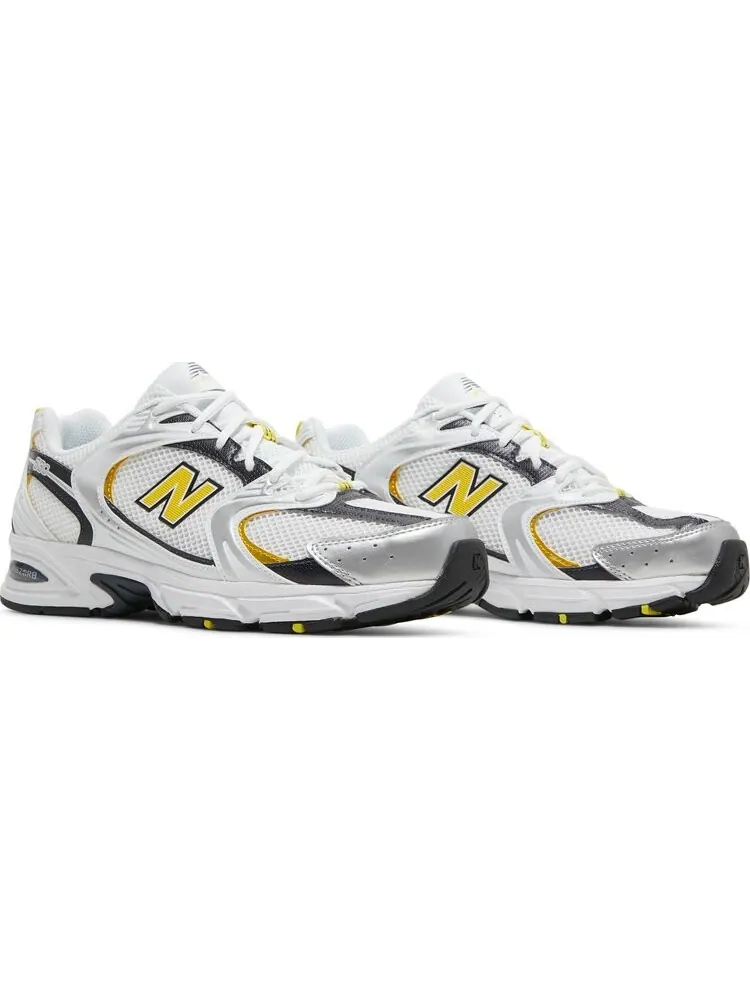 Кроссовки New Balance 530 'Munsell White Citra Yellow' — изображение 8 из 8, белый