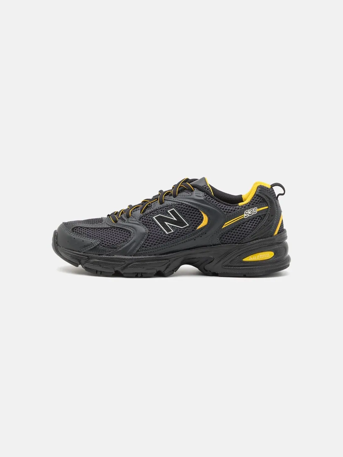 Кроссовки New Balance 530 — изображение 2 из 7, черный/желтый