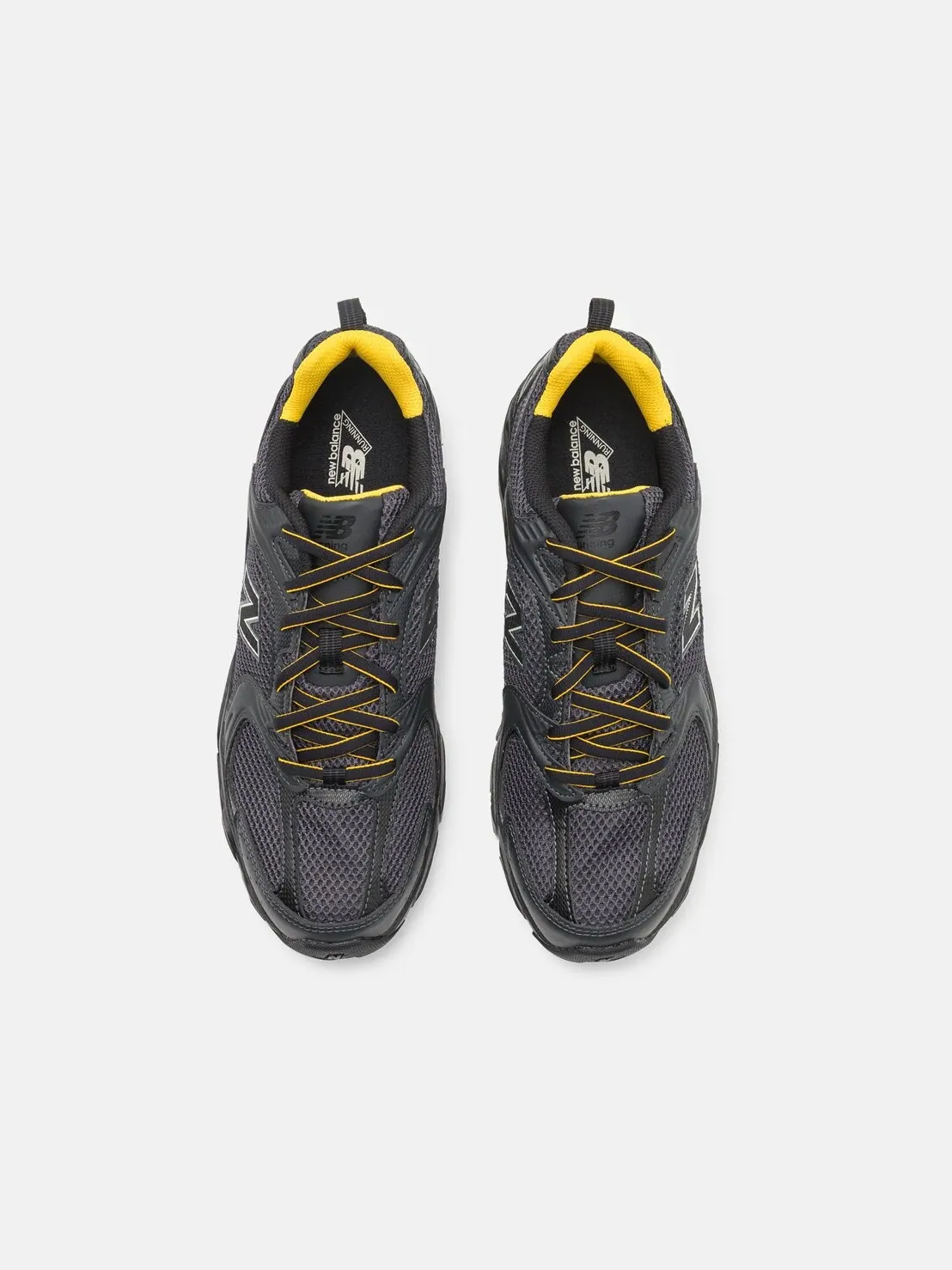 Кроссовки New Balance 530 — изображение 5 из 7, черный/желтый