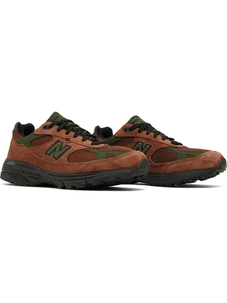 Кроссовки New Balance Aimé Leon Dore x 993 Made in USA 'Beef & Broccoli' — изображение 8 из 8, коричневый