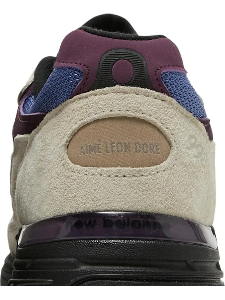 Кроссовки New Balance Aimé Leon Dore x 993 Made in USA 'Taupe' — изображение 7 из 9, бежевый