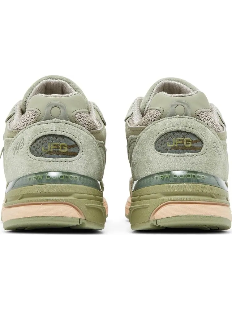 Кроссовки New Balance Joe Freshgoods x 993 Made in USA 'Performance Art - Sage' — изображение 6 из 8, зеленый