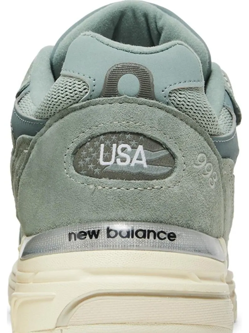 Кроссовки New Balance Kith x 993 Made in USA 'Pistachio' — изображение 7 из 8, зеленый