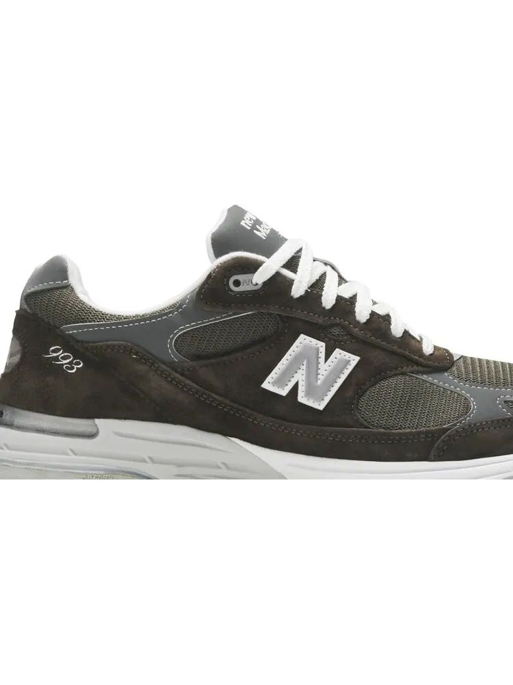 Кроссовки New Balance 993 Made in USA 'Military Green' — изображение 2 из 8, зеленый