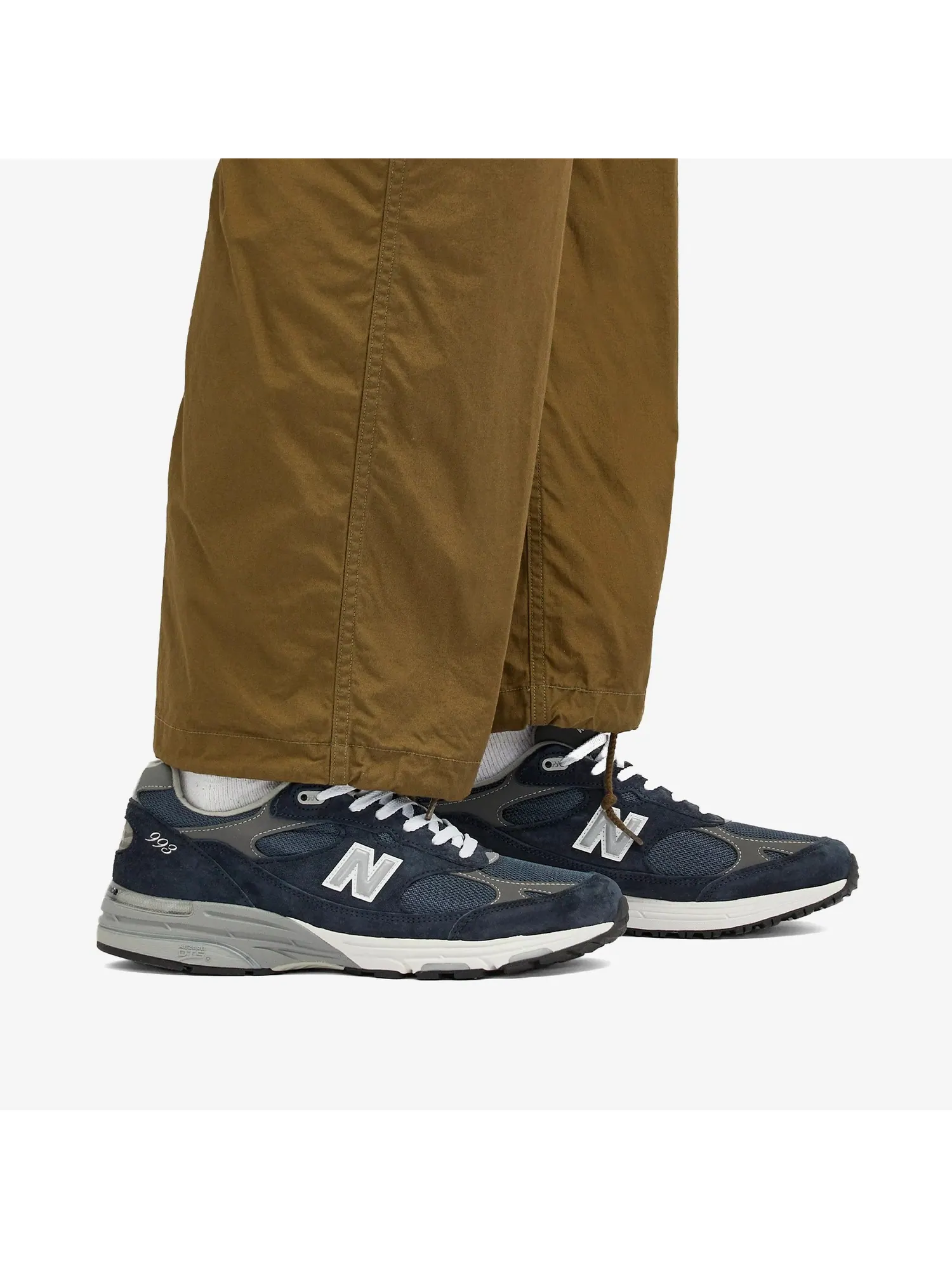 Кроссовки New Balance 993 Navy/White (сине-белая расцветка) — изображение 2 из 7, синий