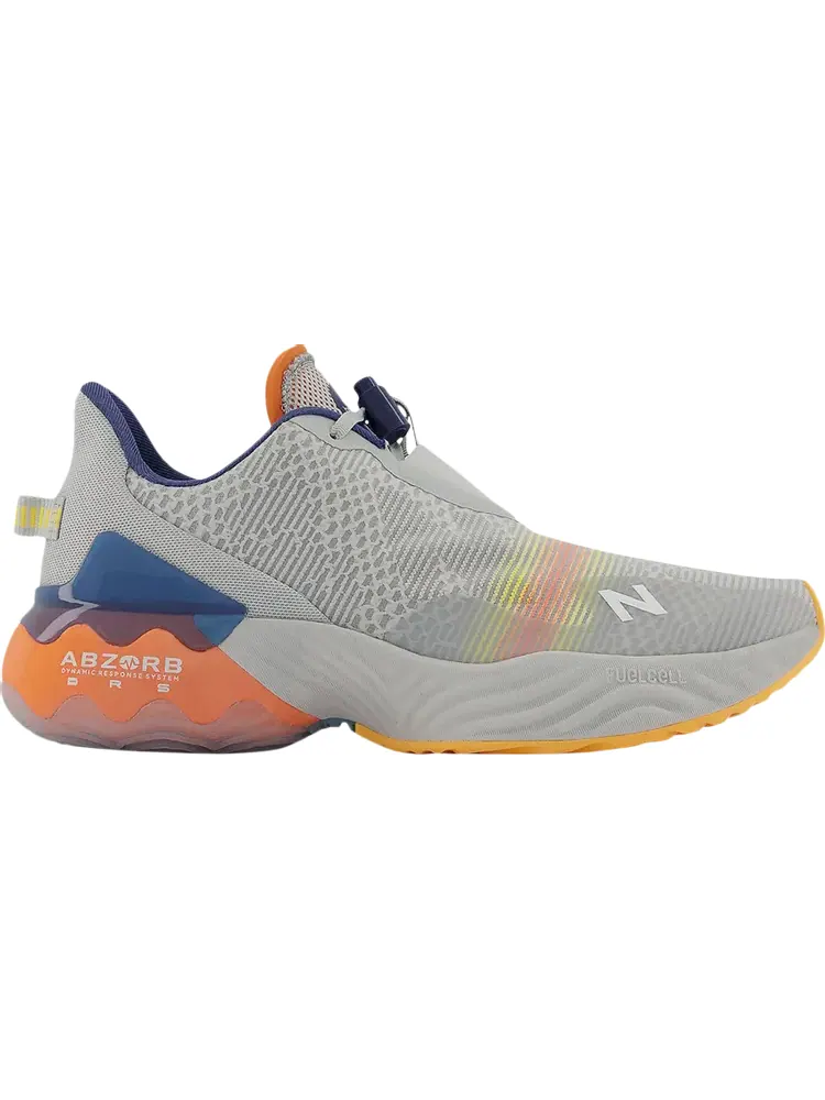 Кроссовки New Balance FuelCell Rebel TR 'Light Aluminum Vibrant Orange' — изображение 1 из 1, серый