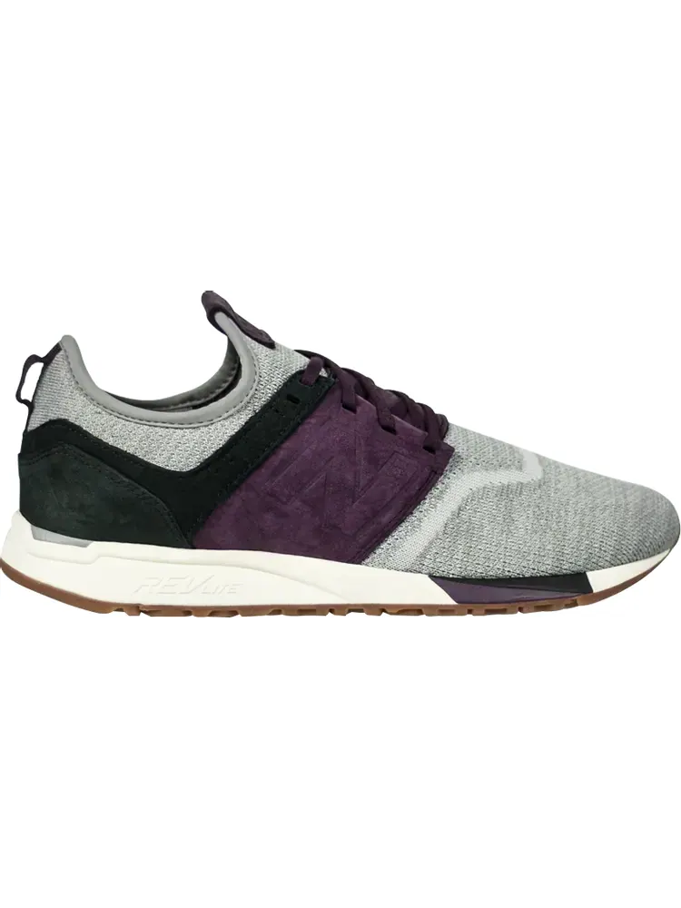 Кроссовки New Balance 247 'Grey Burgundy' — изображение 1 из 1, серый