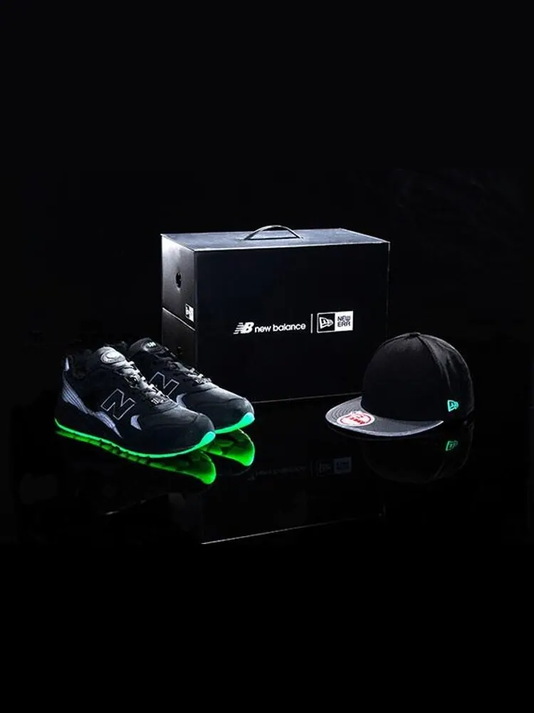 Кроссовки New Balance New Era x 580 — изображение 4 из 5, черный