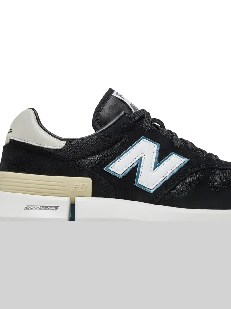 Кроссовки New Balance Tokyo Design Studio x RC 1300 'Black Maldives Blue' — изображение 2 из 8, черный
