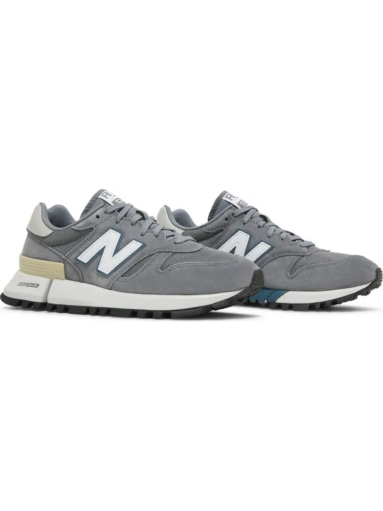Кроссовки New Balance RC 1300 'Green Logo Pack - Grey' — изображение 8 из 8, серый
