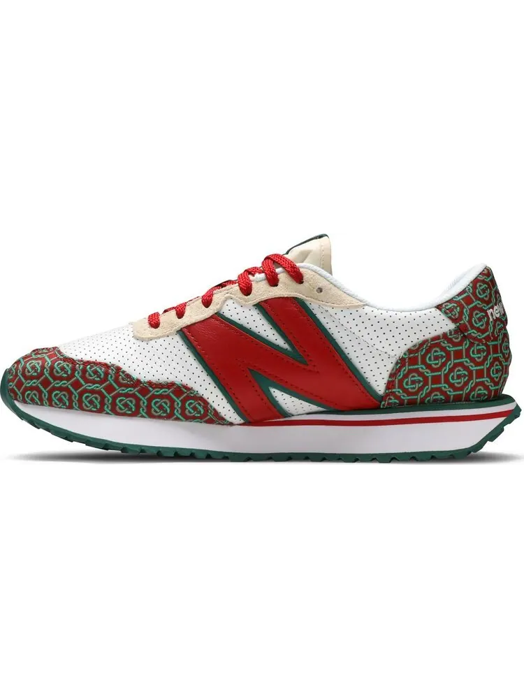 Кроссовки New Balance Casablanca x 237 'Red Monogoram' — изображение 3 из 8, красный