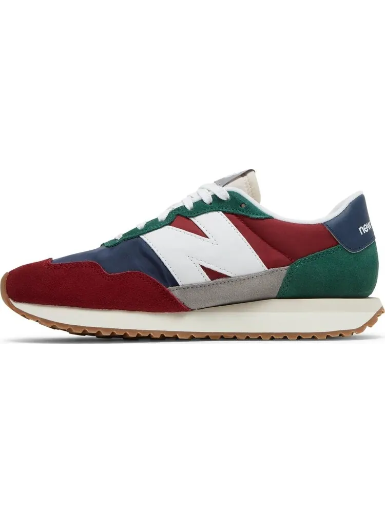 Кроссовки New Balance 237v1 'Scarlet Team Forest Green' — изображение 3 из 8, красный