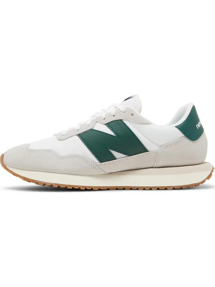 Кроссовки New Balance 237 'Cloud Grey Night Green' — изображение 3 из 8, серый