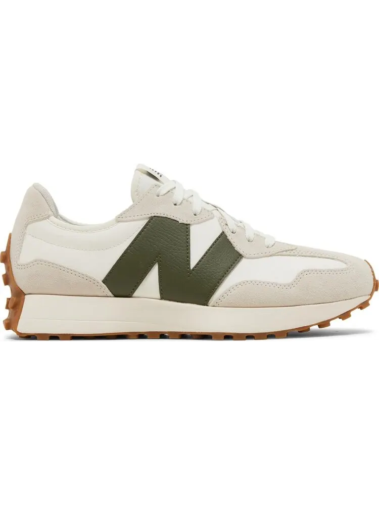 Кроссовки New Balance 327 'Oatmeal Oak Green' — изображение 1 из 8, бежевый