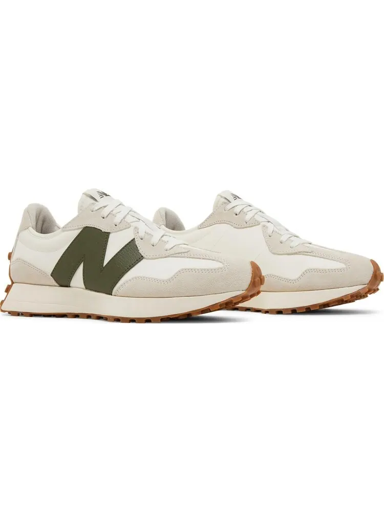 Кроссовки New Balance 327 'Oatmeal Oak Green' — изображение 8 из 8, бежевый
