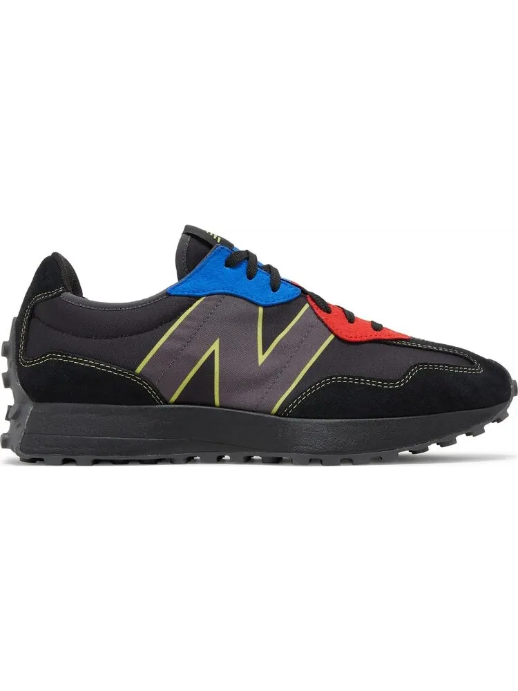 Кроссовки New Balance 327 'Black Red Blue' — изображение 1 из 8, черный