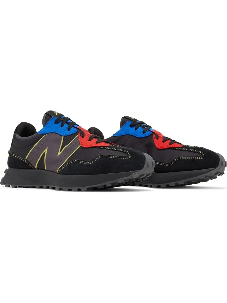 Кроссовки New Balance 327 'Black Red Blue' — изображение 8 из 8, черный