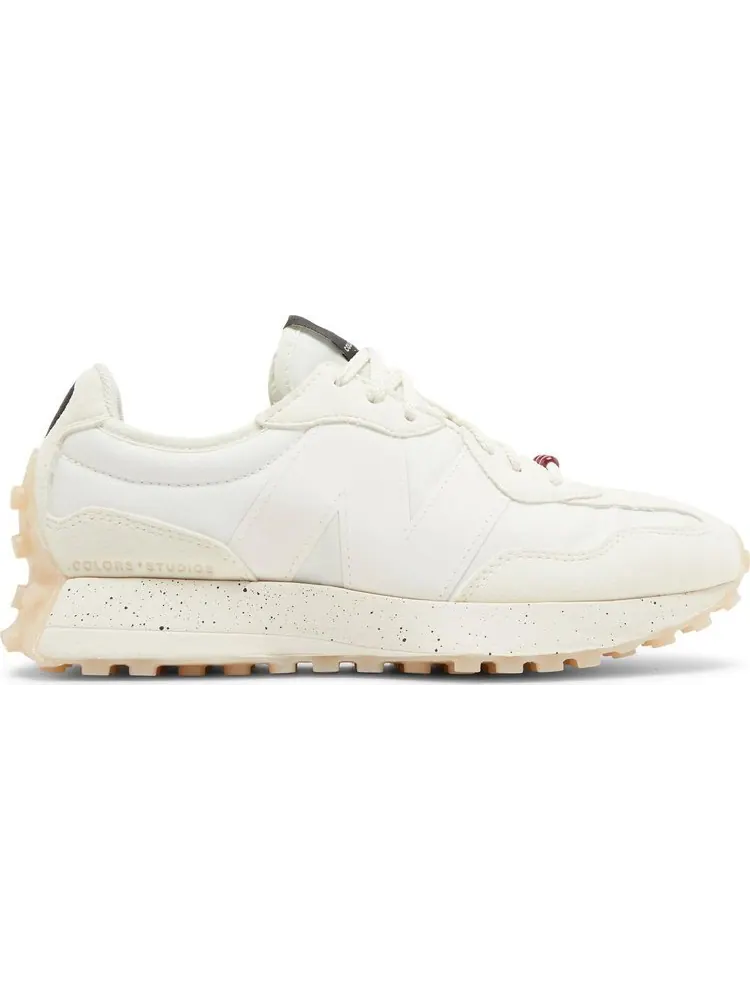 Кроссовки New Balance ColorsxStudios x 327 'Snow White Rumba Red' — изображение 1 из 8, белый