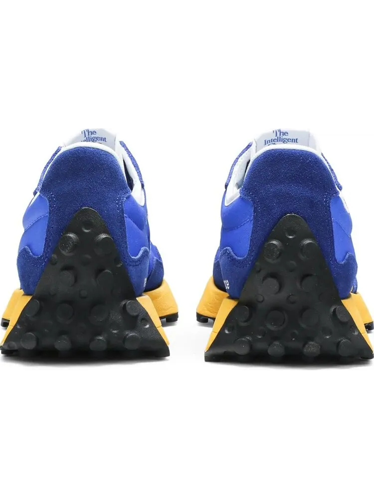 Кроссовки New Balance 327 'Marine Blue Yellow' — изображение 6 из 8, синий