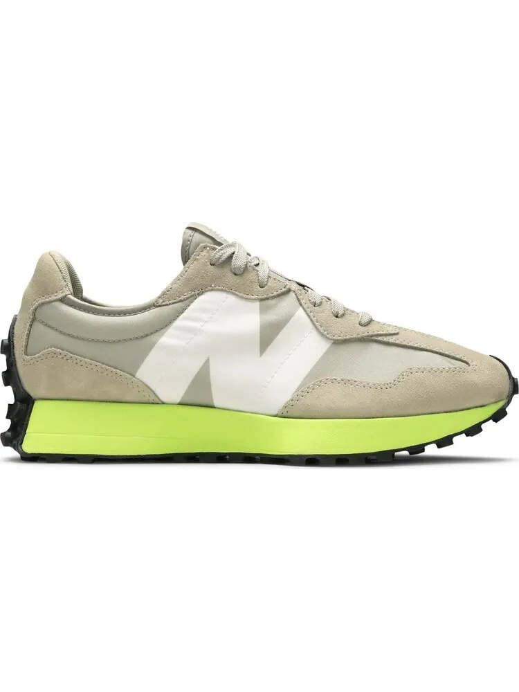 Кроссовки New Balance 327 'Grey Oak Lemon Slush' — изображение 1 из 8, серый