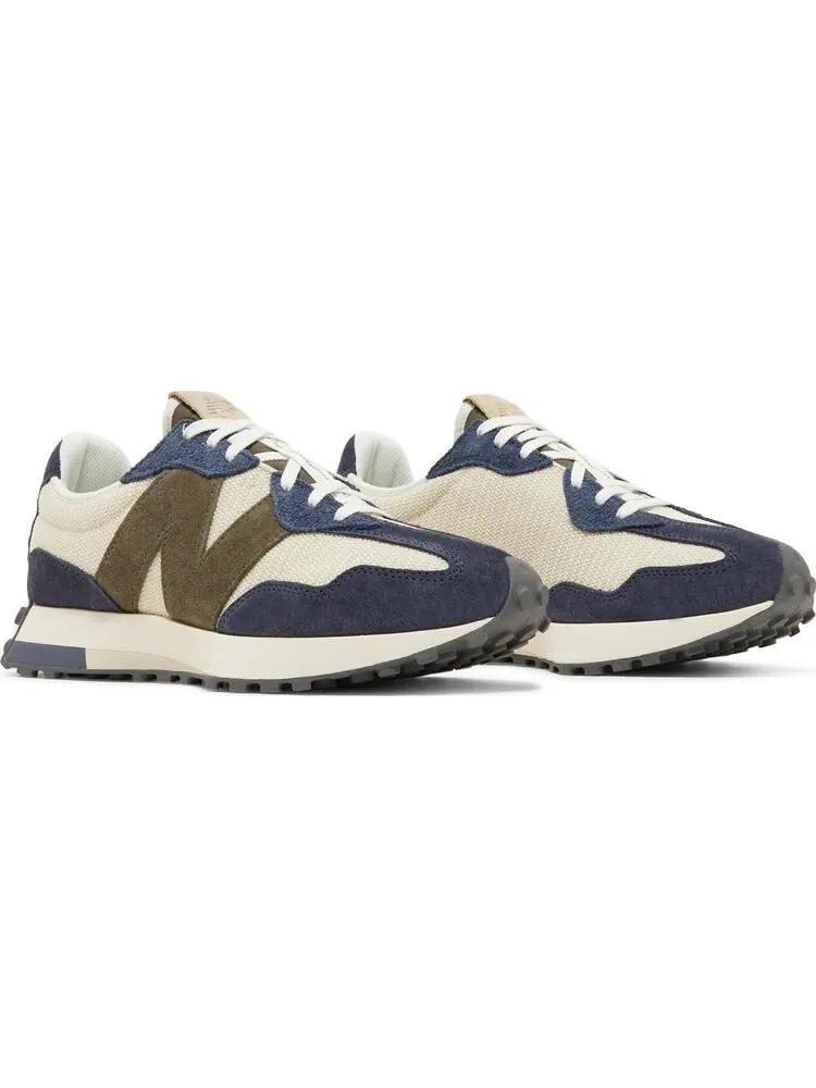 Кроссовки New Balance 327 'Beige Navy' — изображение 8 из 8, бежевый