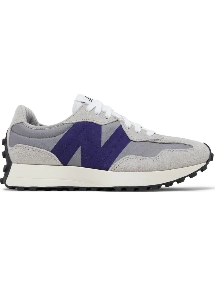 Кроссовки New Balance 327 'Rain Cloud Virtual Violet' — изображение 1 из 8, серый