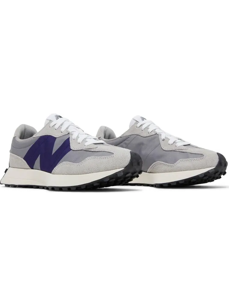 Кроссовки New Balance 327 'Rain Cloud Virtual Violet' — изображение 8 из 8, серый