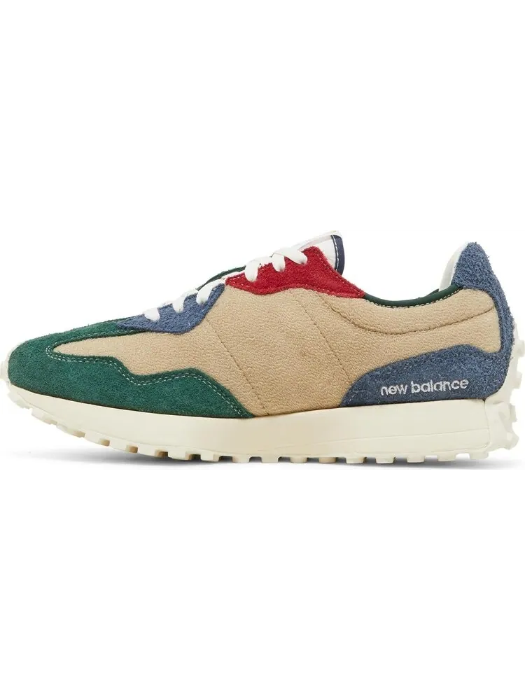 Кроссовки New Balance 327 'Golden Hour Nightwatch Green' — изображение 3 из 8, бежевый