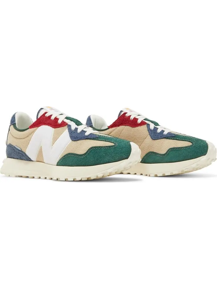 Кроссовки New Balance 327 'Golden Hour Nightwatch Green' — изображение 8 из 8, бежевый