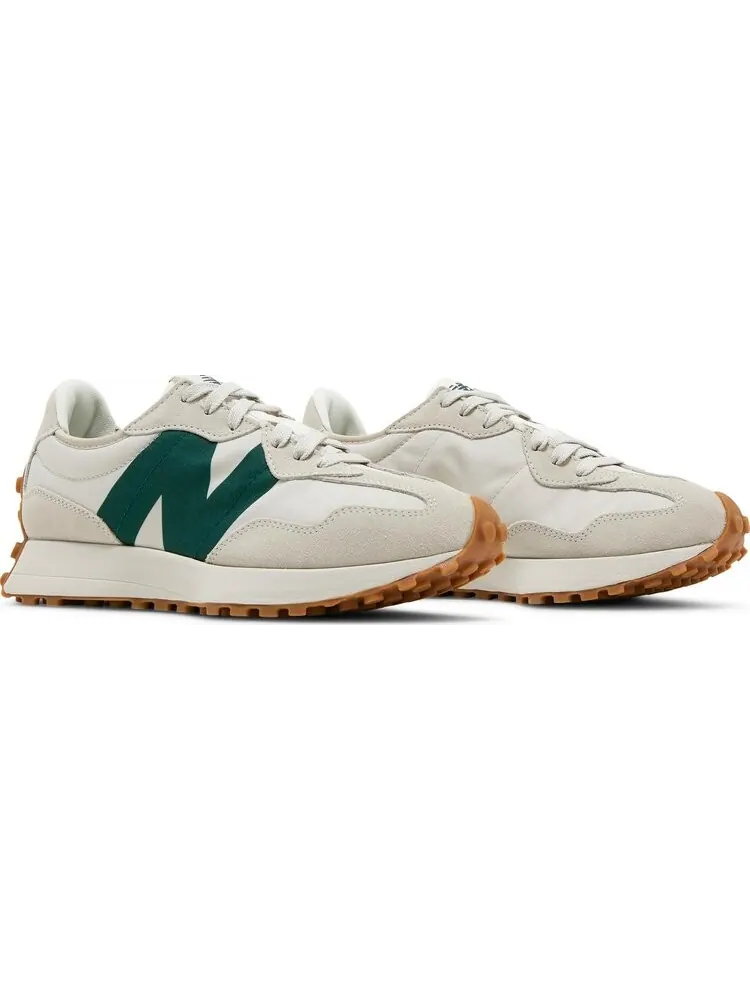 Кроссовки New Balance 327 'Timberwolf Nightwatch Green' — изображение 8 из 8, бежевый