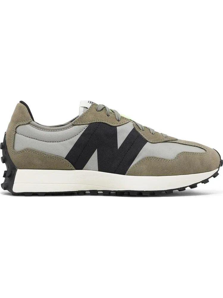 Кроссовки New Balance 327 'Aluminum Covert Green' — изображение 1 из 8, зеленый