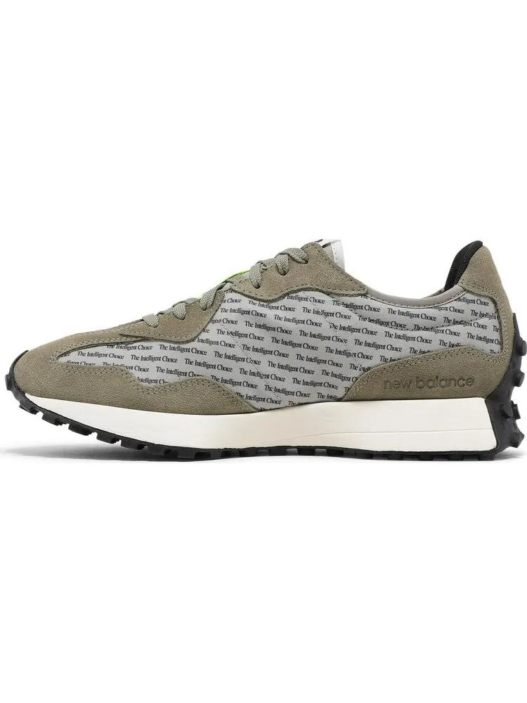Кроссовки New Balance 327 'Aluminum Covert Green' — изображение 3 из 8, зеленый