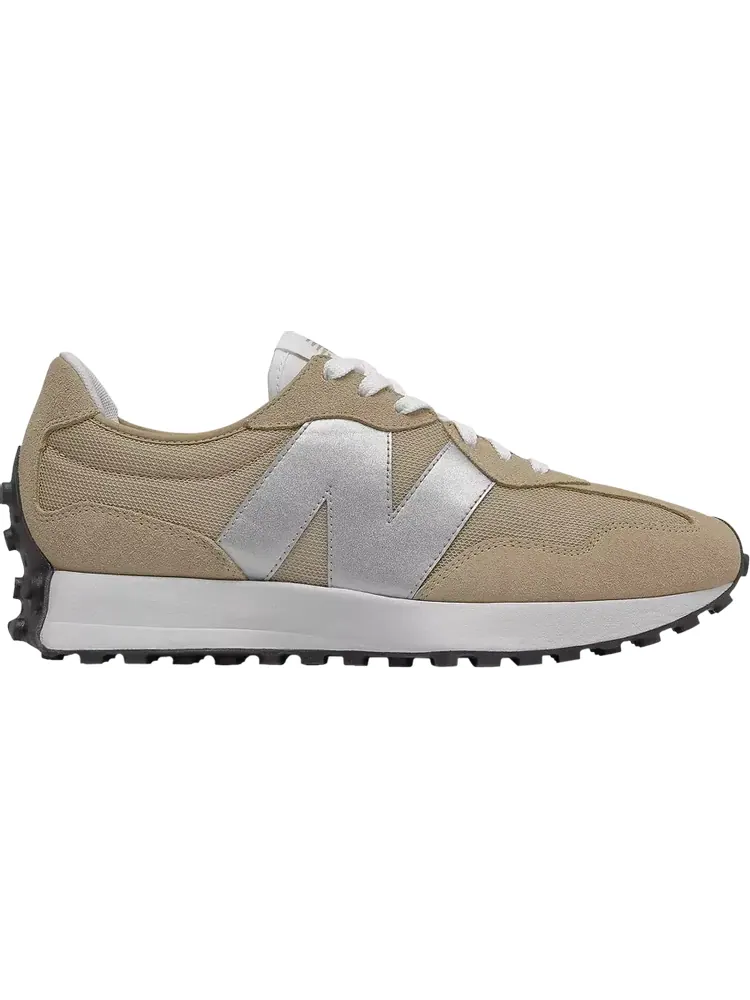 Кроссовки New Balance 327 'Incense Metallic Silver' — изображение 1 из 1, коричневый