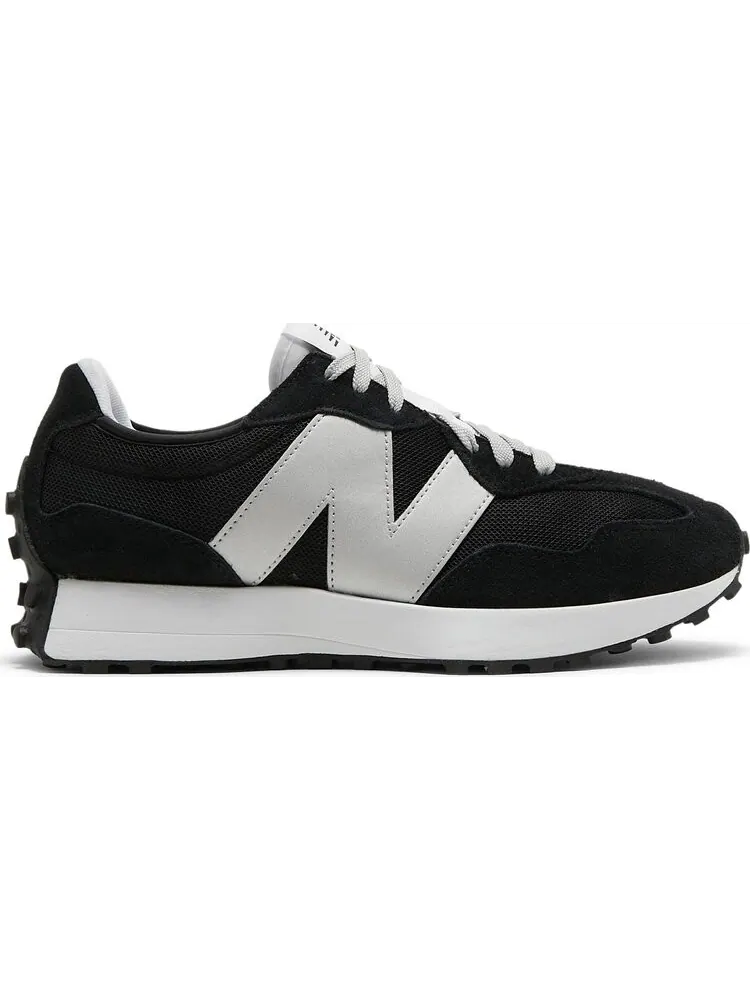 Кроссовки New Balance 327 'Black Metallic Silver' — изображение 1 из 8, черный