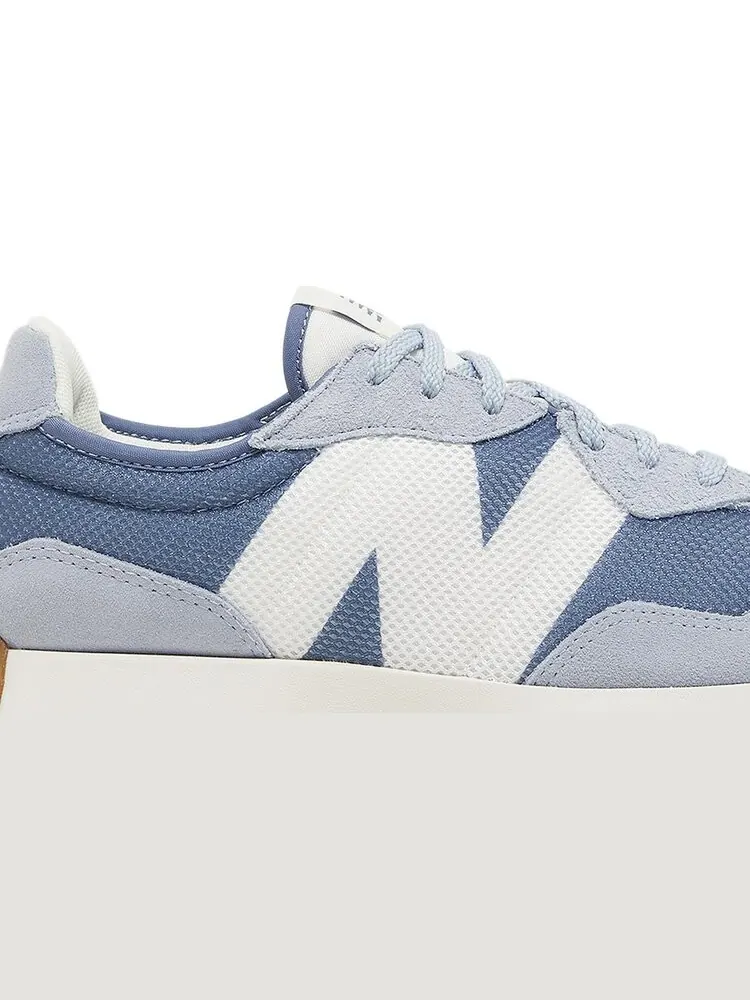 Кроссовки 327 'Mercury Blue' — изображение 2 из 4, серый