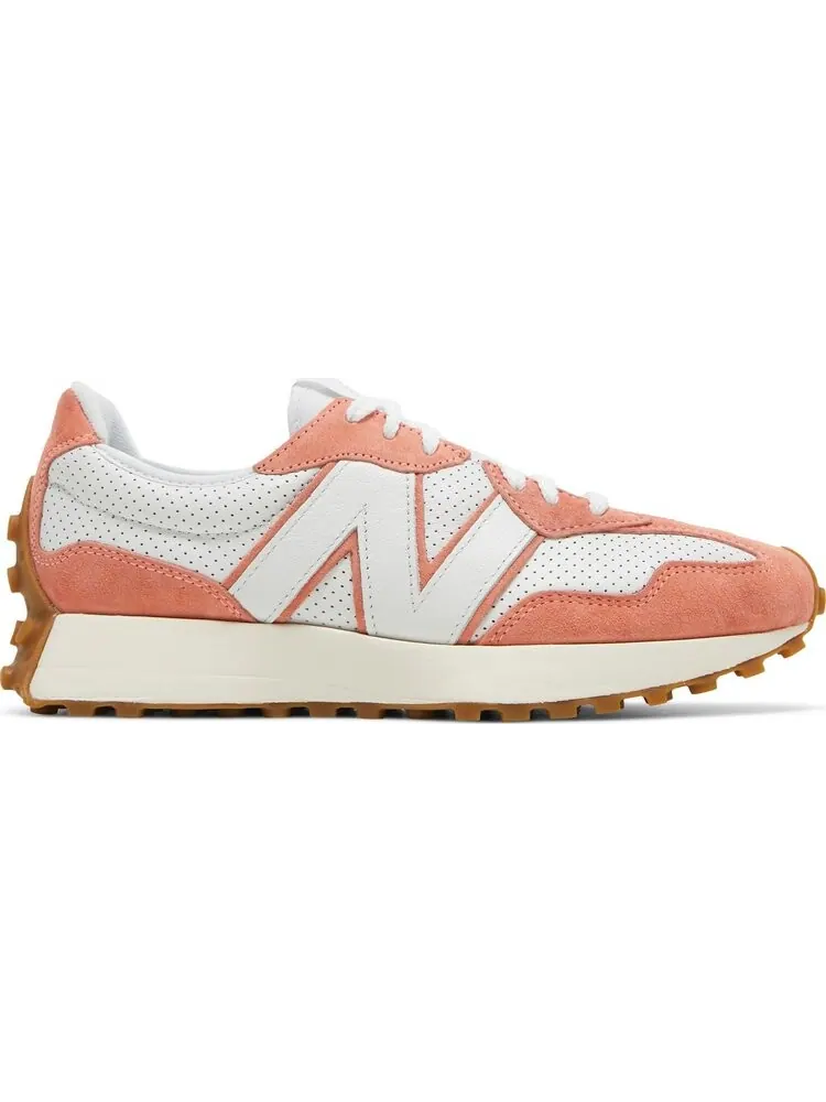 Кроссовки New Balance 327 'White Paradise Pink' — изображение 1 из 8, розовый